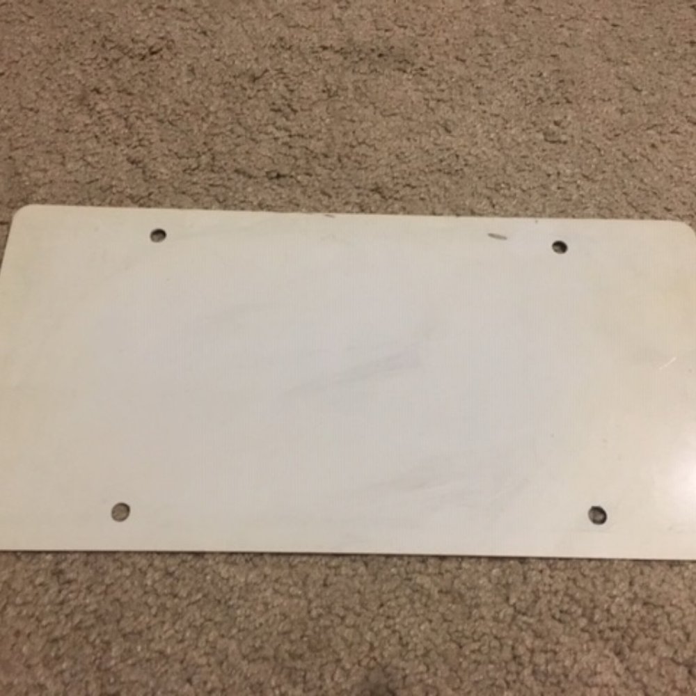 VTG Spirit of '76 USA 1776-1976 Bicentennial Booster Car Plate PLASTIC 12"x6" - Picture 5 of 5